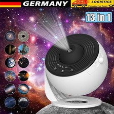 HD Planetarium Projektor Galaxie Sternenhimmel Weltraum LED Nachtlicht 13 in 1