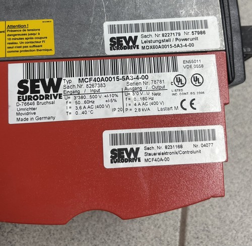 Sew eurodrive movidrive - sew-eurodrive,