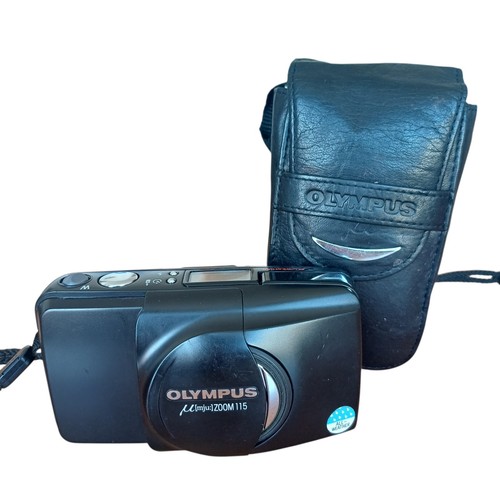 Olympus mju zoom - mju, schwarz