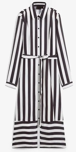 Damen kleid schwarz weiß - kleid,