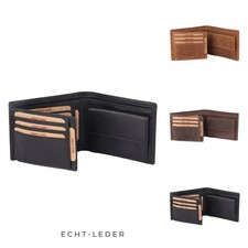 Geldbörse herren echt leder - echt,