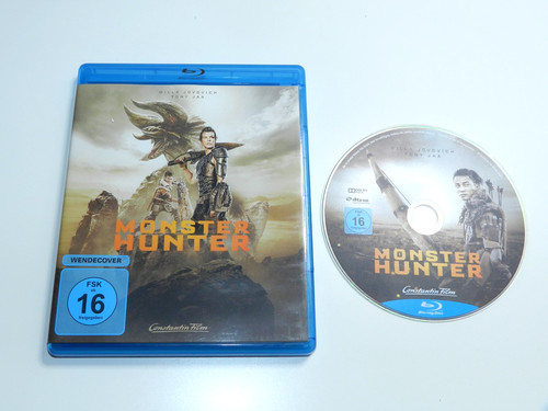 Monster hunter blu - hunter, blu-ray