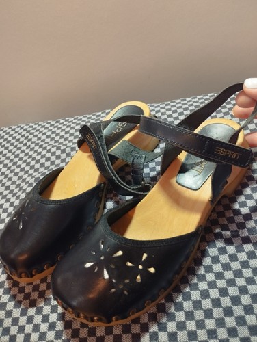 Esprit clogs schwarz sandalen - esprit,