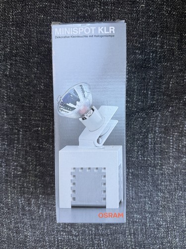 Minispot klr osram weiß neu - weiß,