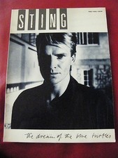 Sting Lieder und Noten Heft