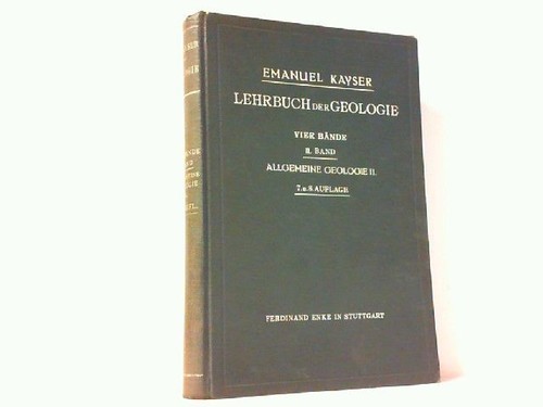 Lehrbuch der geologie - lehrbuch, geologie.