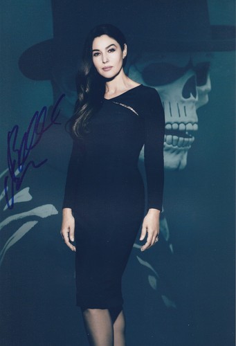 Monica bellucci signed - monica,