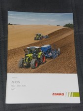 CLAAS ARION 660, 650, 630, 550 Traktoren Prospekt von 02/2023 ( CLAAS 212 )