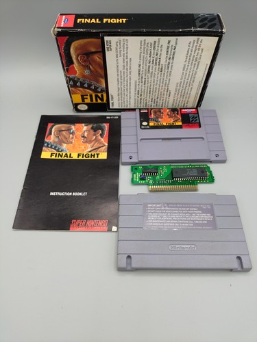 Final fight cib - cib, snes