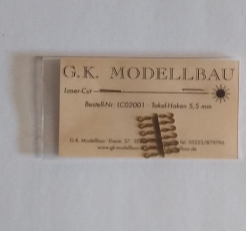 Takel haken 5mm - takel-haken, 5,5mm