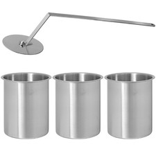 1 - 2 oder 3 Edelstahl Dosen