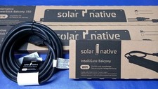 2er SOLARNATIVE Wechselrichter 350 Watt 5m Kabel 1 Netzteil 