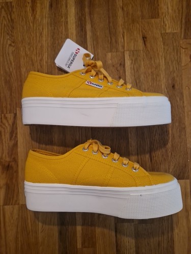 Superga 2790 platform yellow - superga,