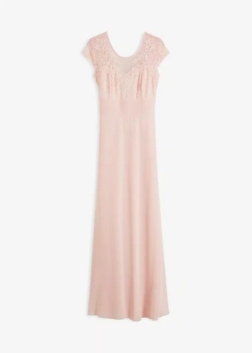 Neu chiffonkleid mit - chiffonkleid, spitze