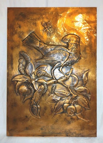 Orig 1979 messing blech bild - 1979,