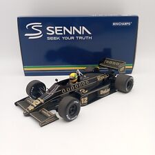 MINICHAMPS 1:18 Lotus Renault 98T Ayrton Senna 1986 Dirty Version 540863812