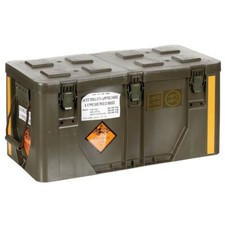 Military Kunststoff Outdoor Army Case Lagerbox Transportkiste oliv