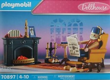 Playmobil® Möbel / Zubehör aus 70897 Kaminzimmer zur Auswahl rosa Serie 1900 #D