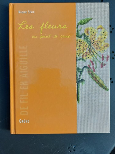 Les fleurs point croix - fleurs, de