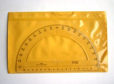 ARISTO Nr. 15200 Halbkreis Winkelmesser 200 gon Halbkreiswinkelmesser 200mm