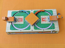 Vintage Blechspielzeug  Bahnhof mit Zug -  Made in China- MS279 mit Schlüssel