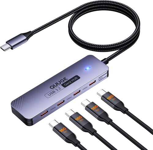 Usb hub 10gbps quuge - 3.2,