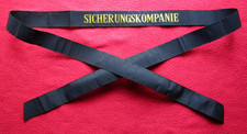 Mützenband,SICHERUNGSKOMPANIE,Captally,Navy,Uniform,Militär,Flotte,Marine,76er