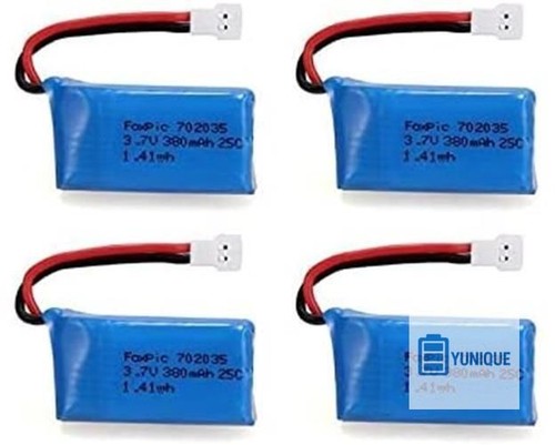 Lipo akku set 380mah - akku, 3.7v