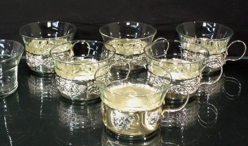 Antik tee service silber - antik,