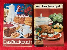 Das Backbuch + Wir Kochen gut DDR Verlag für die Frau  (45)
