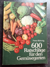 DDR Buch Ratschläge Gemüse