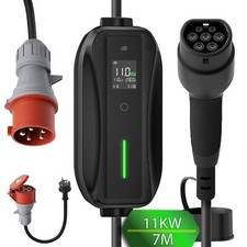 dé EV Ladekabel Typ 2 11kW 7M