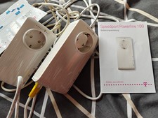 Telekom Speedport Powerline 100 Netzwerk LAN Adapter 200Mbps | Gebraucht