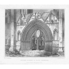 Elgin Cathedral, Western