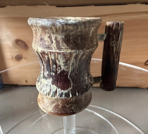Vintage holz becher - holz,