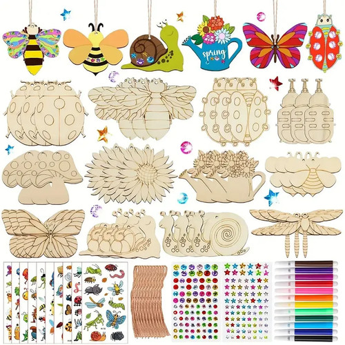 Kinder malset holzfiguren - kinder-malset,