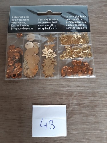 Pailletten set zum basteln - basteln, und