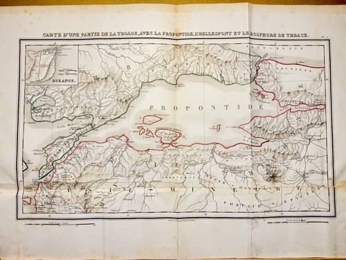 Antiquarische karte 1830 - antiquarische,