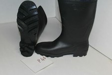 Gummistiefel Stiefel Arbeits Regenstiefel Schwarz kurz Gr. 43
