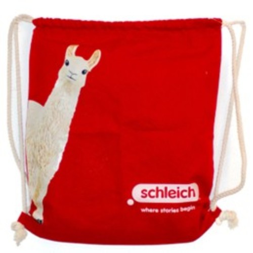 Turnbeutel lama von schleich - turnbeutel,