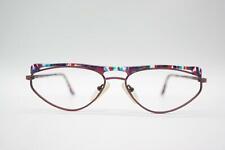 Vintage Ellen Betrix EB 55 Kupfer Mehrfarbig Oval Brille Brillengestell NOS