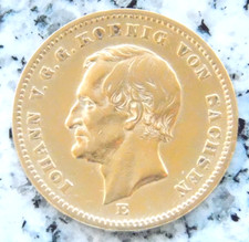 Goldmünze 20 MARK 1872 E