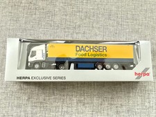 HERPA Iveco  Kühlkoffer-Sattelzug DACHSER/PEMA