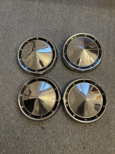 Dog dish hubcaps ford - hubcaps, galaxie