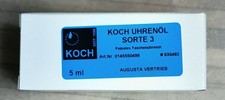 Uhrenöl Sorte 3