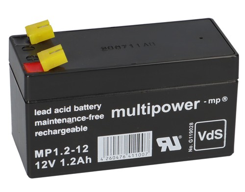 Multipower blei akku - multipower, mp1.2-12