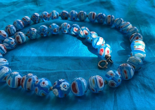 Murano millefiori kugelkette - ,