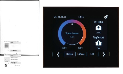 Berker hager knx touch control - hager,