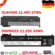 Akku für Lenovo ThinkPad T460s T470s 01AV405 01AV406 01AV462 00HW038 00HW022