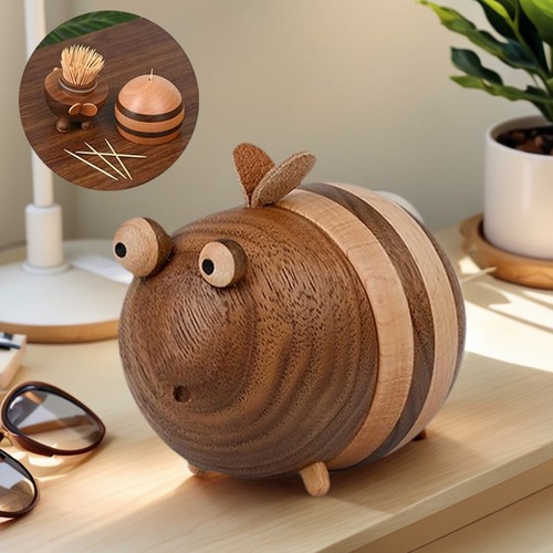 Zahnstocherhalter aus holz - holz, in